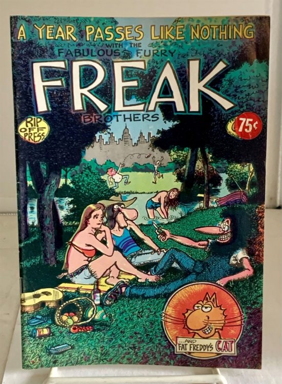 A Year Passes like Nothing with the Fabulous Furry Freak Brothers (Freak Bros. #3)