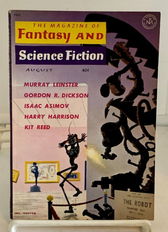 The Magazine of Fantasy and Science Fiction (August 1961) Volume 21. No. 2