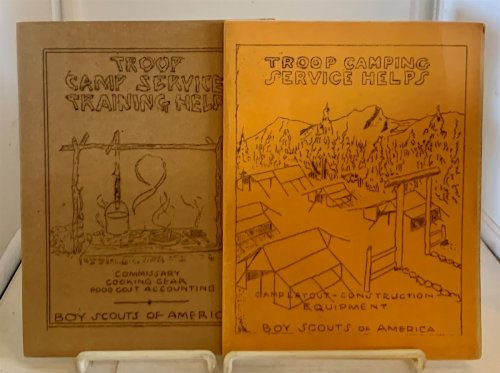 Troop Camp Service Training Helps / Troop Camping Service Helps (Two Volumes)