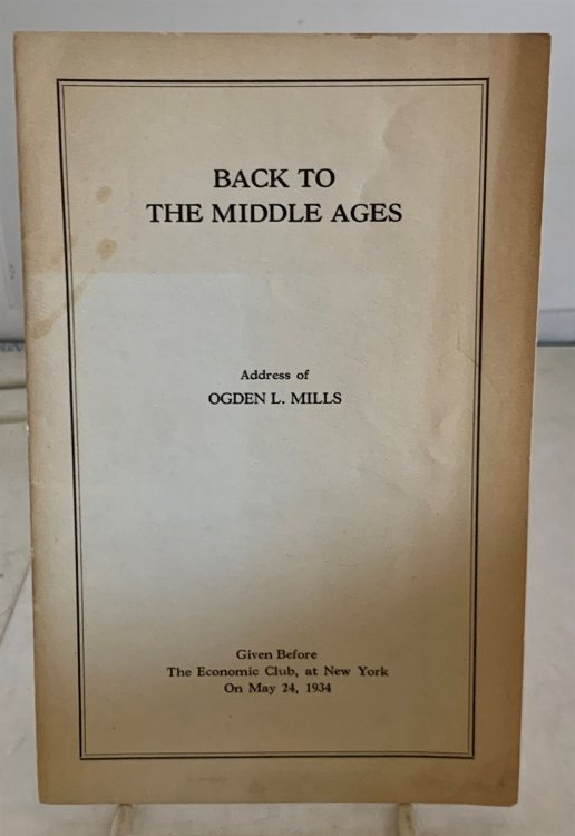 Back to the Middle Ages