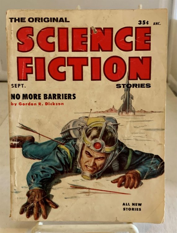 No More Barriers by Gordon R. Dickson, As Found in the Original Science Fiction Stories (Volume 6, No. 2 Sept. 1955)