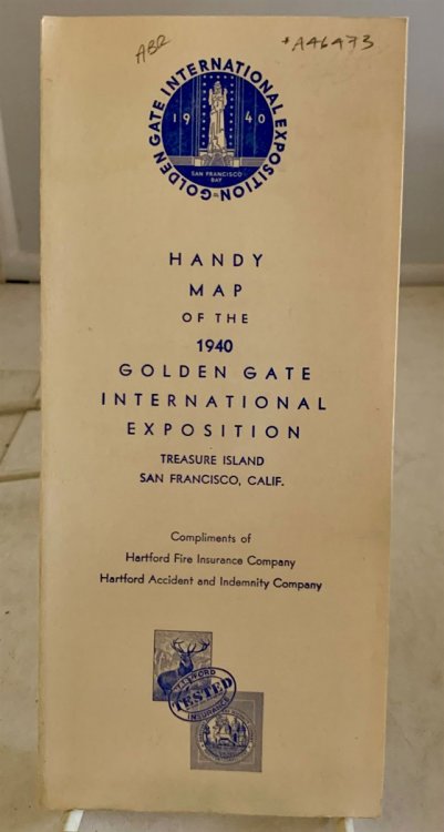 Handy Map of the 1940 Golden Gate International Exposition