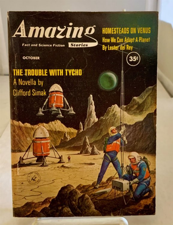 Amazing Stories Magazine (Oct. 1960; Vol. 34, No 10)