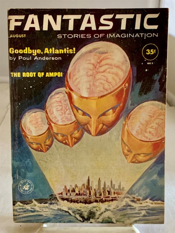 Goodbye, Atlantis by Poul Anderson: found in FANTASTIC Stories Of Imagination (Aug 1961; Vol. 10, No. , 8)