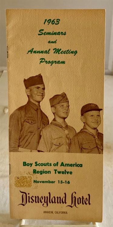 1963 Seminars and Annual Meeting Program (Boy Scouts of America Region Twelve Nov. 15-16)