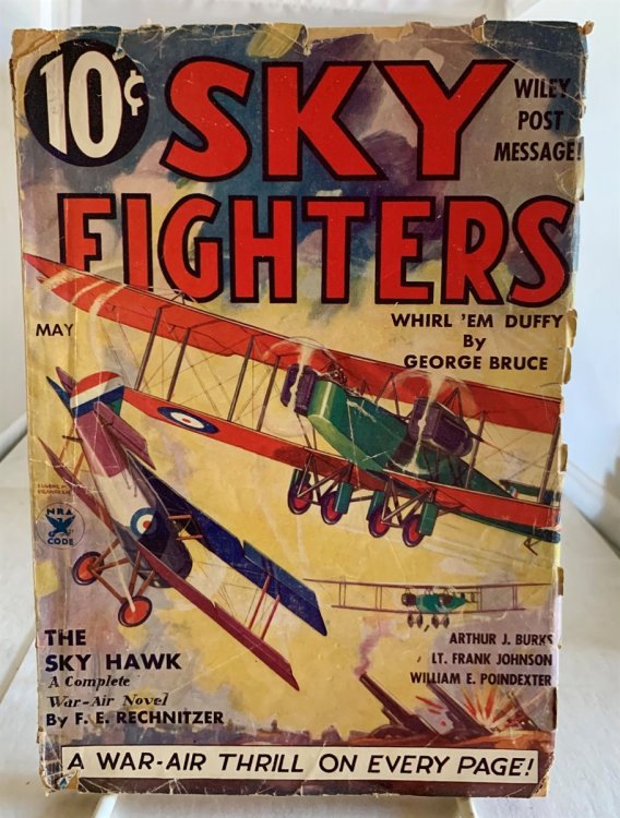 Sky Fighters Magazine May 1935; Vol. IX, No. 2