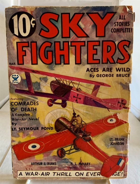 Sky Fighters Magazine March 1935; Vol. VIII, No. 3