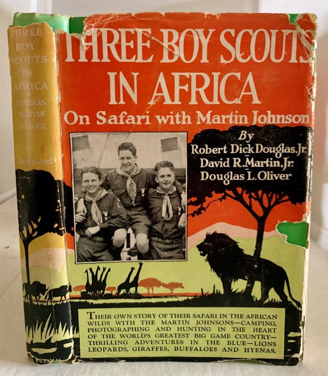 Three Boy Scouts in Africa