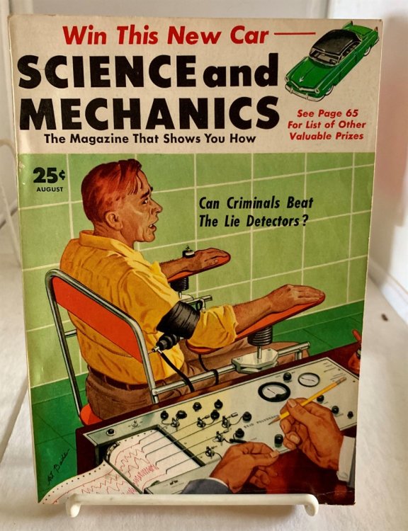 Science And Mechanics Magazine - The Magazine That Shows You How August 1953; Vol. XXIV, No. 4