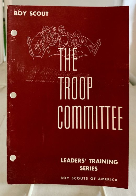 The Troop Committee Leaders' Training Series