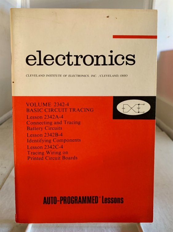 Electronics: Volume 2342-4 Basic Circuit Tracing