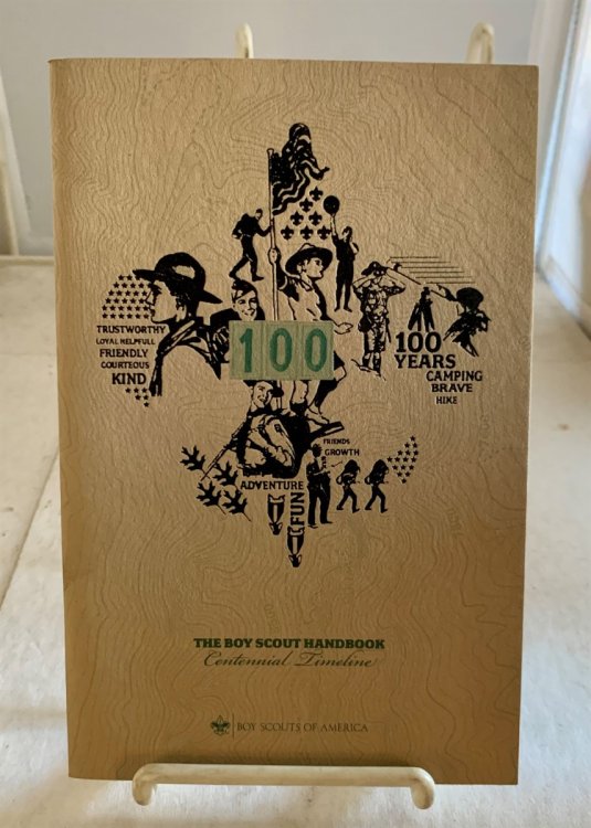 The Boy Scout Handbook Centennial Timeline