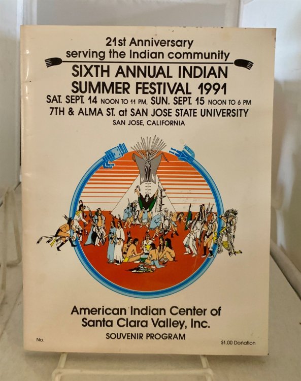 Sixth Annual Indian Summer Festival 1991 Souvenir Program