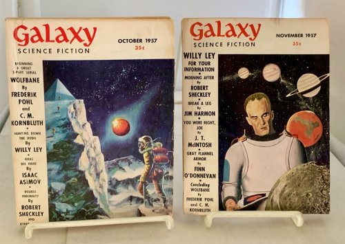 Wolfbane, a Full Length Novel in Two Parts by Frederik Pohl & C. M. Kornbluth, As Found in Galaxy Science Fiction (Oct 1957 , Vol. 14 No. 6 and Nov. 1957 Vol. 15 No. 1)