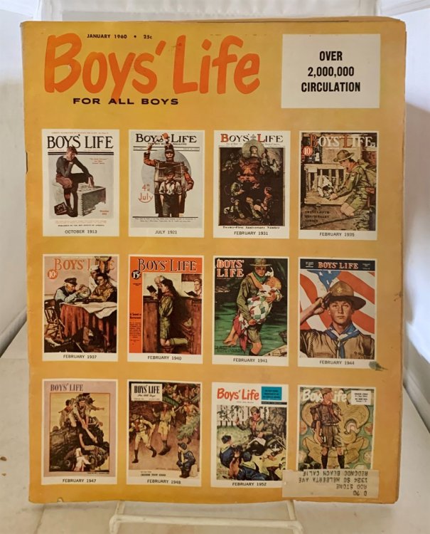 Boys' Life Magazine For All Boys January 1960