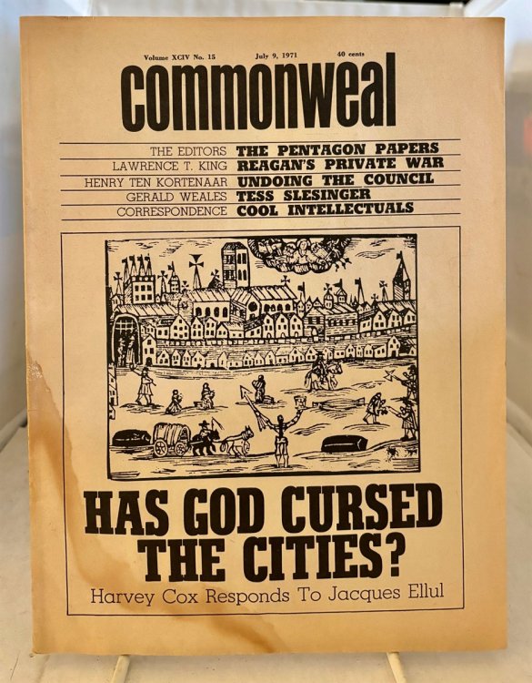 Commonweal Volume XCIV, No. 15; July 9, 1971