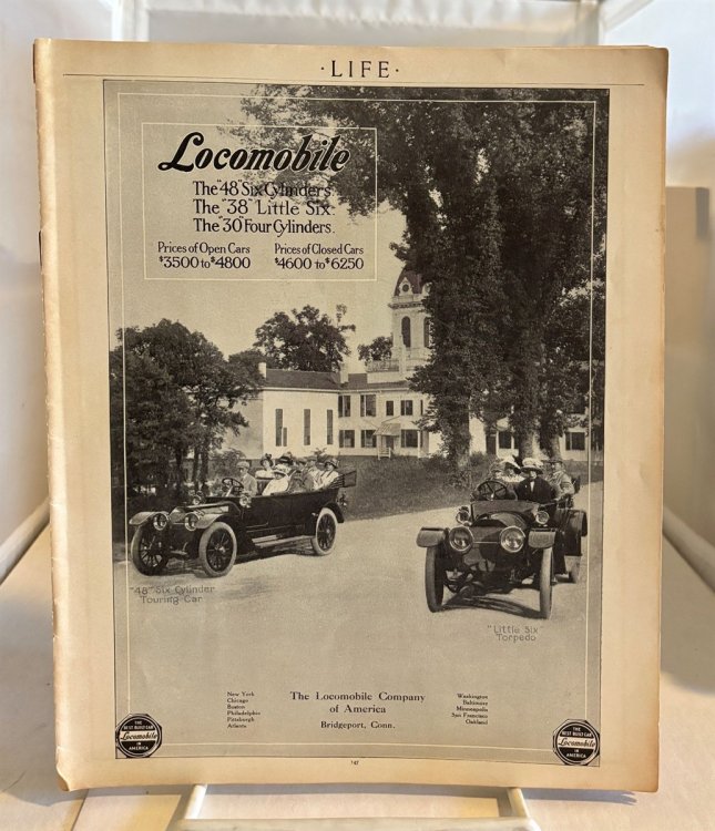 Life Magazine: Locomobile Vol. 59, No. 1537 (April 11,1912)