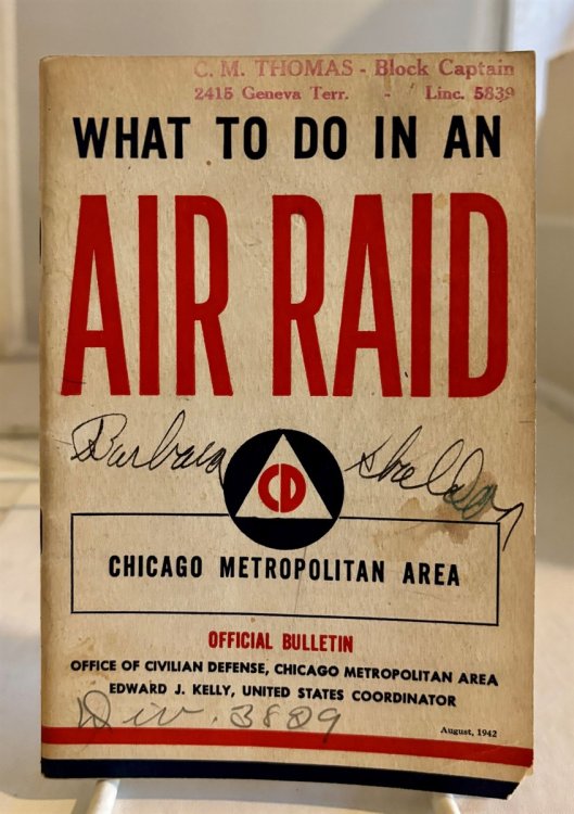 What to Do in an Air Raid (Chicago Metropolitan Area)