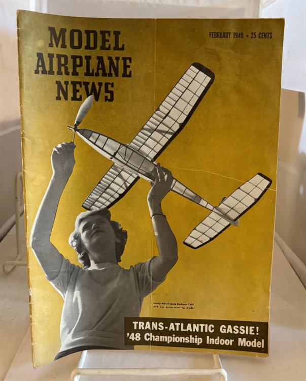Model Airplane News February 1949; Vol. XXXX, No. 2