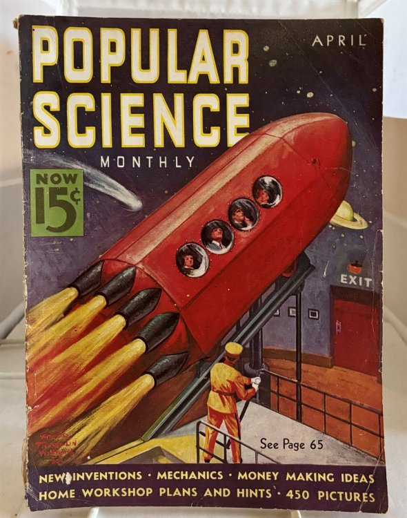 Popular Science Monthly April 1938; Vol. 132, No. 4