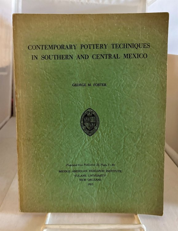 Contemporary Pottery Techniques in Southern and Central Mexico