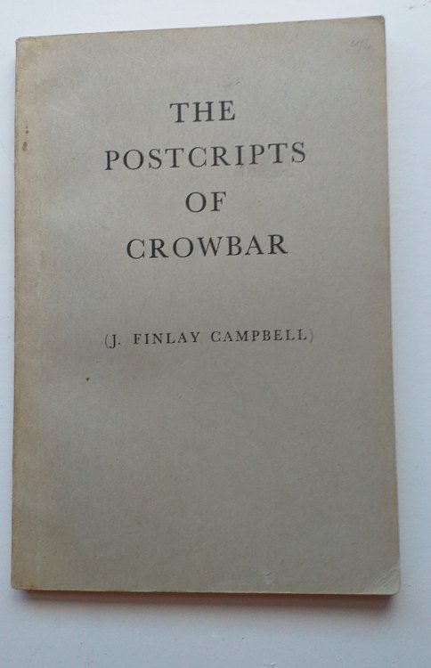 The Postscripts of Crowbar