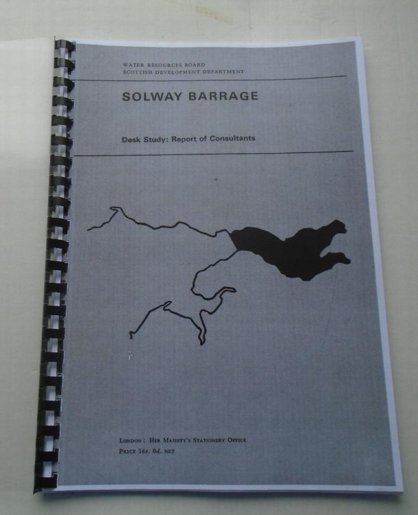 Solway Barrage.Water Supply Scheme. Desk Study: Report of Consultants.