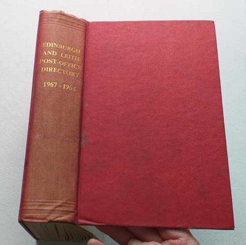 Edinburgh and Leith Post Office Directory 1967-68