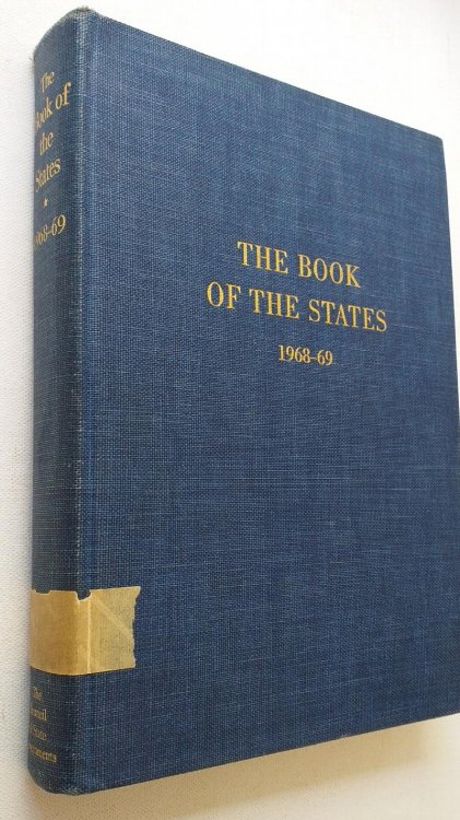 The Book of the States 1968 - 1969 Volume XVII
