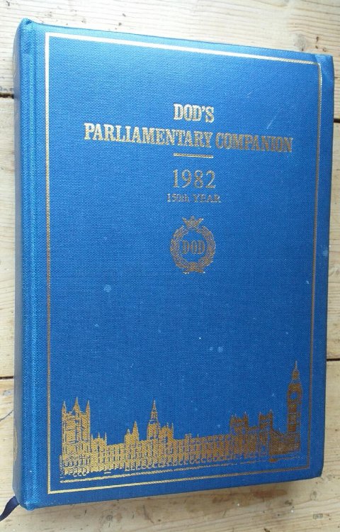Dod's Parliamentary Companion, 1982 150th Year