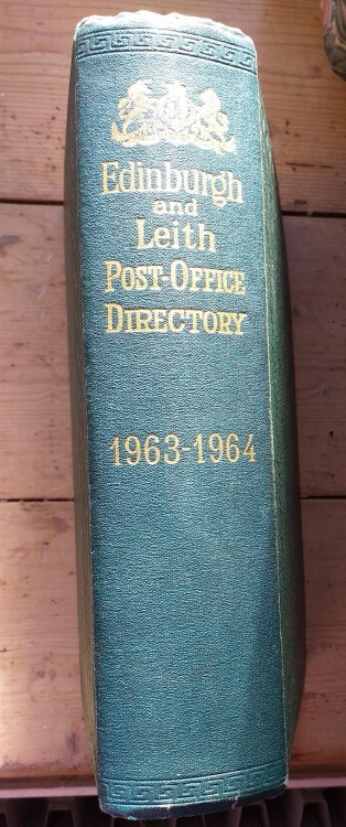 Edinburgh and Leith Post Office Directory 1963-64