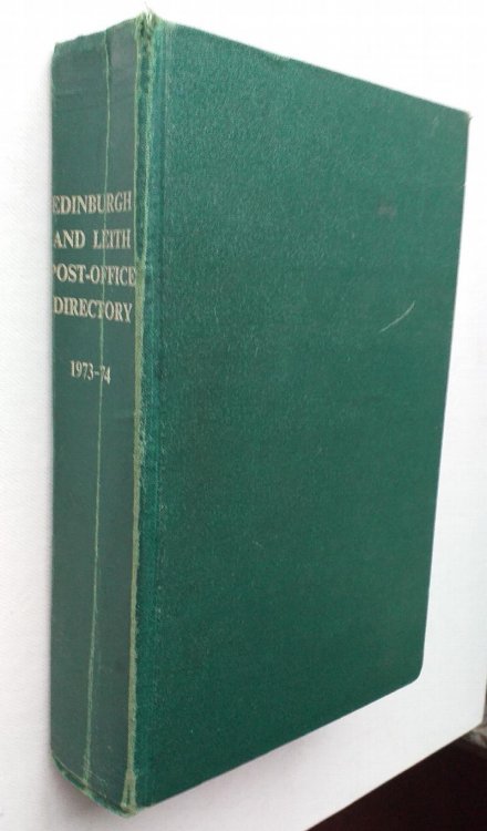 Edinburgh and Leith Post Office Directory 1973-4