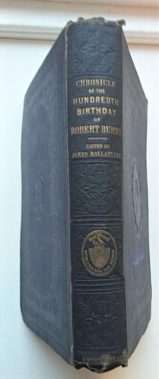 Chronicle of the Hundredth Birthday of Robert Burns