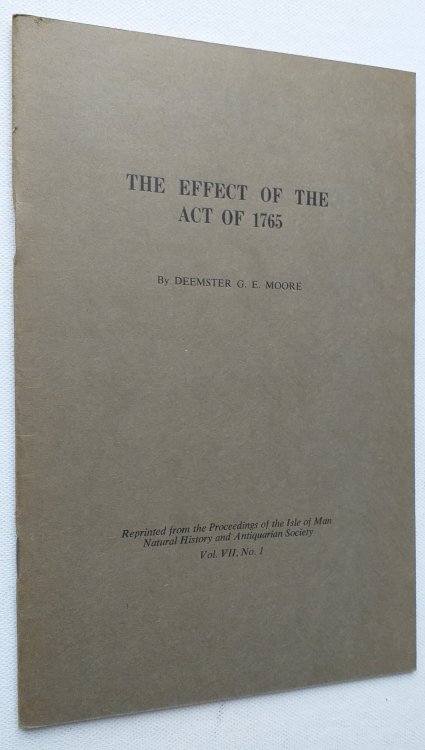 The effect of the Act of 1765