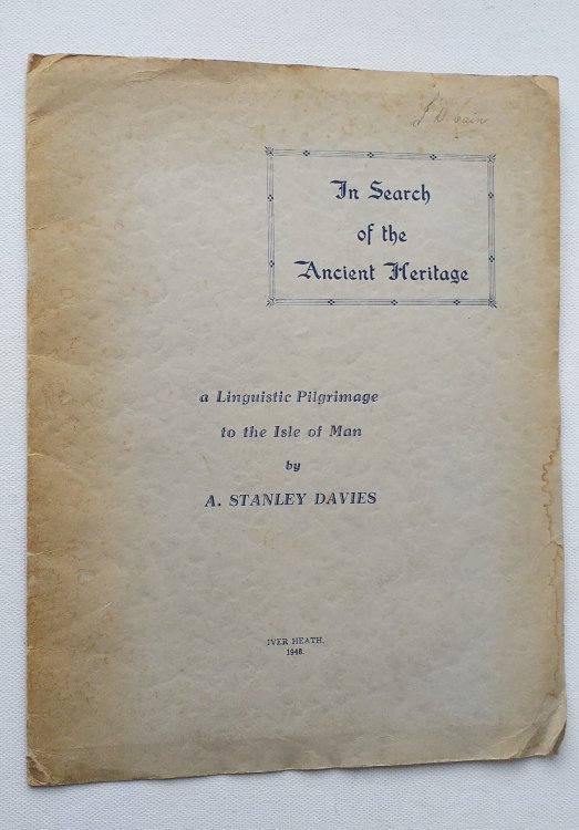 In search of the ancient heritage: A linguistic pilgrimage to the Isle of Man