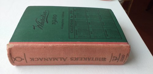 An almanack for the year of our Lord 1930
