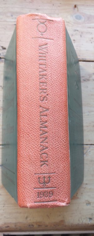 An Almanack For The Year Of Our Lord 1939