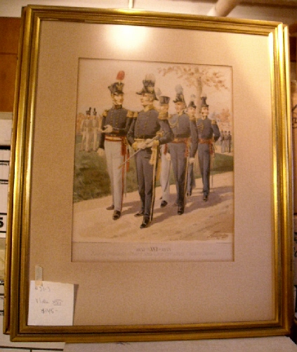 Uniform of the United States Army 1774-1889.:Plate XVI. 1832-35. Maj. Gen., Staff & Line Officers, Cadets (1821- 35).
