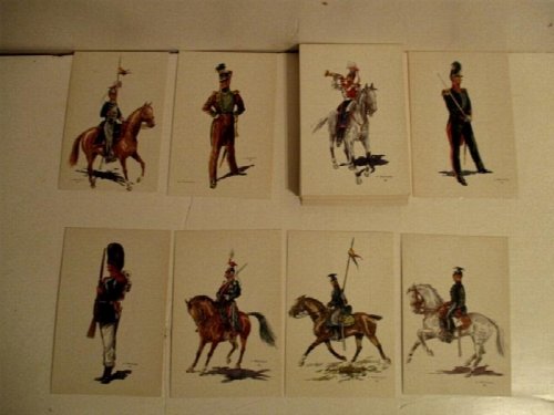 Uniform Postcards of the Belgian Army C. 1840-1940. 53 Cards.