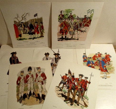 Military Uniform in America. Plates # 74 to 464. 303 Color Plates