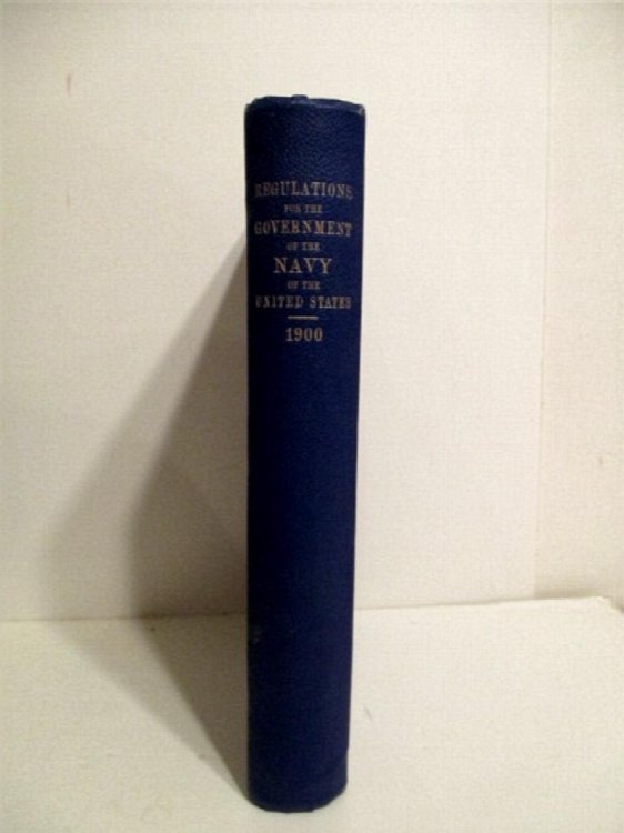 Regulations for the Government of the Navy of the United States 1900.
