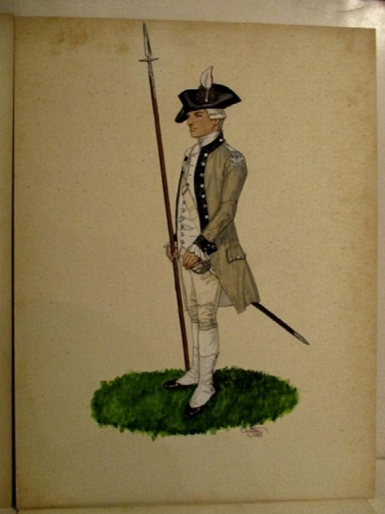 North Carolina Line 1777 Officer.