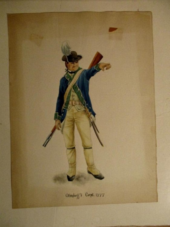 Ottendorff'S Corps 1777.