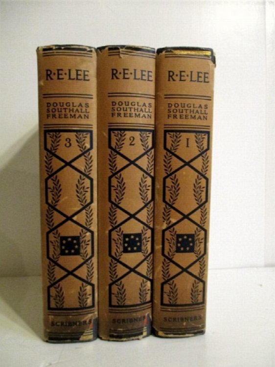 R. E. Lee. A Biography. (3 Volume Partial set) Pulitzer Prize Edition.