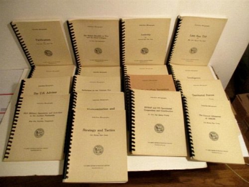 Image for Indochina Monograph Series. Partial Set of 17 Vols. Indochina Monograph Series. Partial Set of 17 Vols.