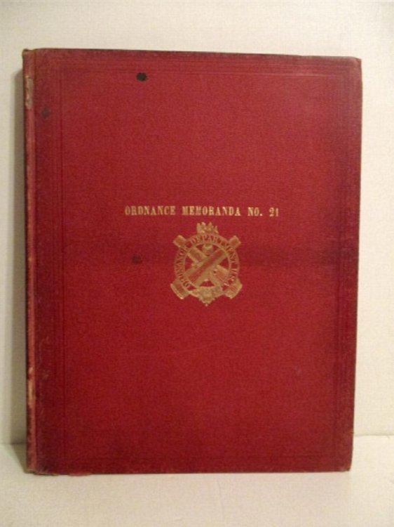 Ordnance Memoranda No. 21. Ammunition, Fuses, Primers, Mlitary Pyrotechny, Etc.