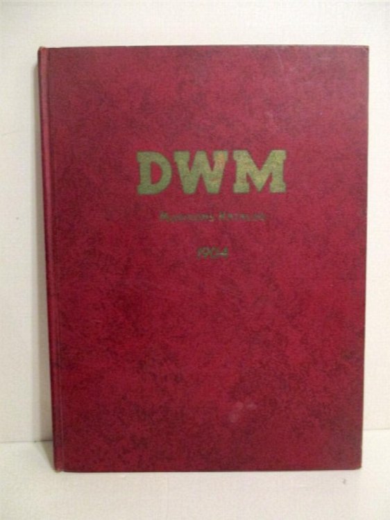 DWM Deutsche Waffen Und Munitionsfabriken. Karlsruhe. Munitions Katalog No. 3.
