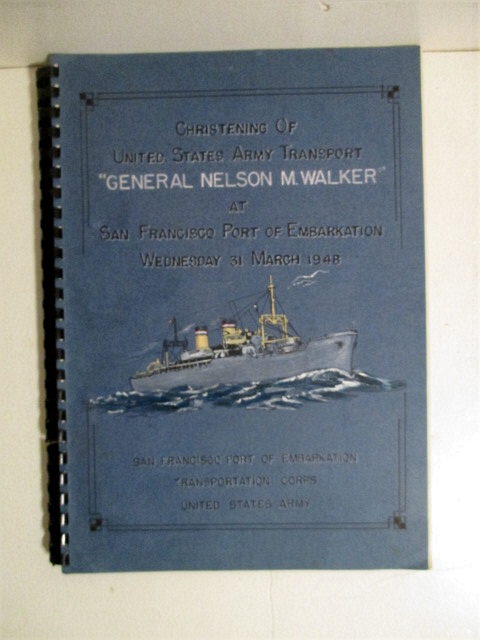 Christening of the United States Army Transport 