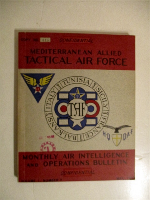 Monthly Air Intelligence and Operations Bulletin. Volume 1 Number 7. May 1945. Confidential