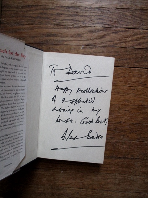 Reach for the Sky: Story of Douglas Bader, Legless Ace of Battle of Britain.